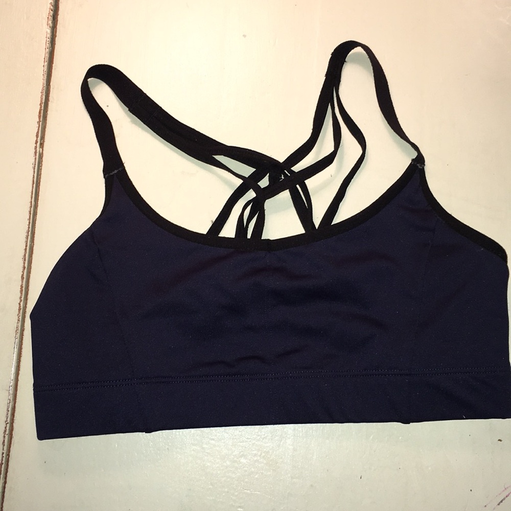 Target C9 navy blue sports bra